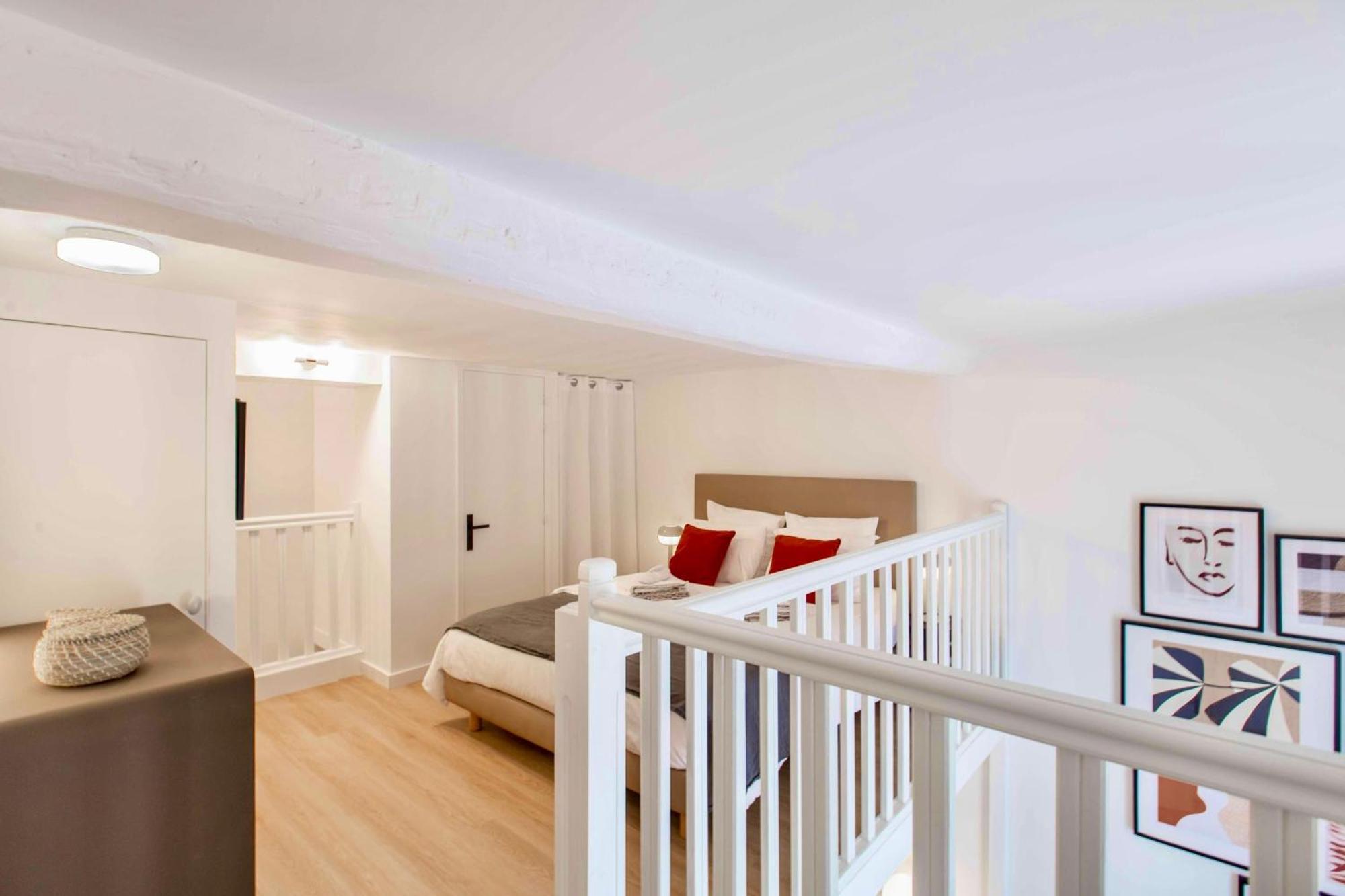 Suede Promenade Duplex Apartment At 1 Min From The Sea 2 Bathrooms Nice Exteriér fotografie